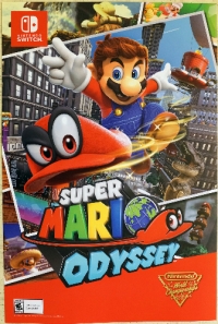 Nintendo World Championships 2017 Poster - Super Mario Odyssey Box Art