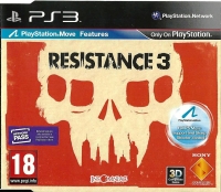 Resistance 3 (Not for Resale) Box Art