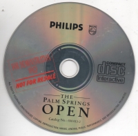 Palm Springs Open, The (For Demonstration Only) Box Art