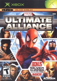 Marvel: Ultimate Alliance (Silver Surfer Unlockable Code) Box Art
