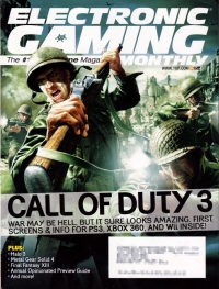 Electronic Gaming Monthly Number 205 Box Art