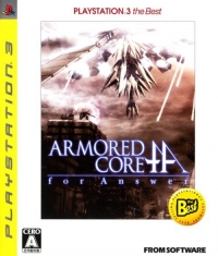 Armored Core: For Answer - PlayStation 3 The Best Box Art