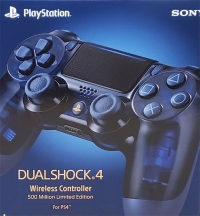 Sony DualShock 4 Wireless Controller CUH-ZCT2U - 500 Million Limited Edition [US] Box Art