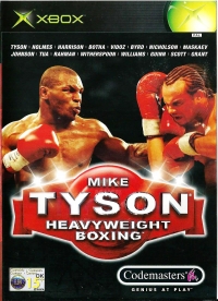 Mike Tyson Heavyweight Boxing Box Art