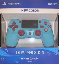 Sony DualShock 4 Wireless Controller CUH-ZCT2U (Berry Blue) Box Art