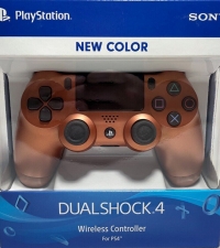 Sony DualShock 4 Wireless Controller CUH-ZCT2U (Copper) Box Art