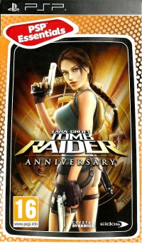 Tomb Raider: Anniversary - PSP Essentials Box Art