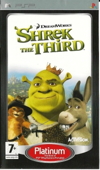 Shrek The Third - Platinum Box Art
