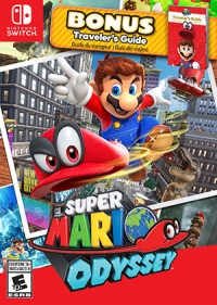 Super Mario Odyssey (Bonus Traveler's Guide) Box Art