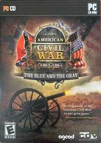 Ageod's American Civil War: 1861-1865: The Blue and the Gray (CDV) Box Art