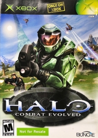 Halo: Combat Evolved (Not for Resale / Master Chief) Box Art