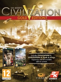 Sid Meier's Civilization V: Gold Edition Box Art