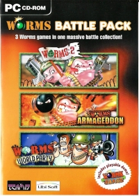 Worms Battle Pack Box Art