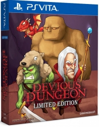 Devious Dungeon - Limited Edition Box Art