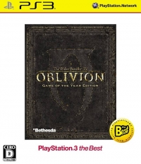 Elder Scrolls IV, The: Oblivion - Game of the Year Edition - PlayStation 3 the Best Box Art