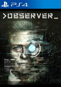 Observer (Rutger Hauer cover) Box Art