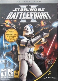 Star Wars: Battlefront II (thin case DVD) Box Art