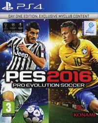 Pro Evolution Soccer 2016 - Day One Edition Box Art