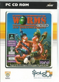 Worms United - Sold Out Software Box Art