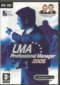 LMA Professional Manager 2005 Box Art