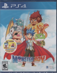 Monster Boy and the Cursed Kingdom Box Art