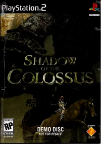Shadow Of The Colossus Demo Disc Playstation 2 Demo Vgcollect