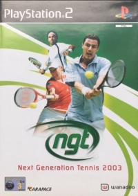 Next Generation Tennis 2003 Box Art