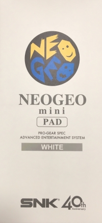SNK NeoGeo mini Pad (White) Box Art