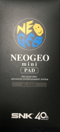 SNK NeoGeo Mini Pad (Black) Box Art