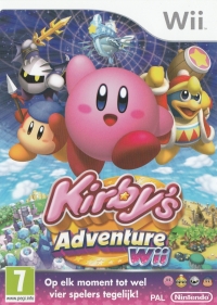 Kirby's Adventure Wii [NL] Box Art