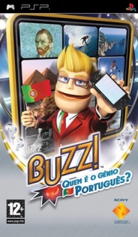 Buzz! Quem é O Génio Português? Box Art