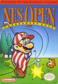 NES Open Tournament Golf Box Art