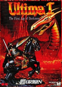 Ultima I: The First Age of Darkness Box Art