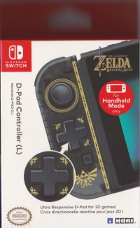 Hori D-Pad Controller (L) - The Legend of Zelda: Breath of the Wild Box Art