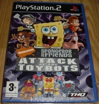 Spongebob and Friends: Attack of the Toybots Box Art