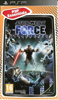 Star Wars: The Force Unleashed - PSP Essentials Box Art