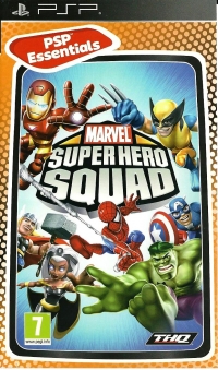 Marvel Super Hero Squad - PSP Essentials Box Art