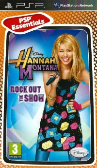 Hannah Montana: Rock Out The Show - PSP Essentials Box Art
