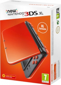 Nintendo 3DS XL (Orange / Black) [UK] Box Art