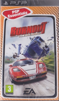 Burnout Legends - PSP Essentials Box Art