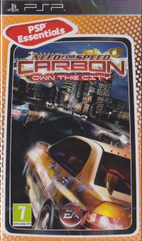 Need for Speed Carbon: Own the City - PSP Essentials [PL][CZ][HU] Box Art