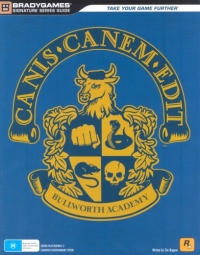 Canis Canem Edit - Official Strategy Guide Box Art