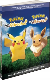 Pokémon: Let's Go, Pikachu! & Pokémon: Let's Go, Eevee!: Official Trainer's Guide & Pokédex Box Art