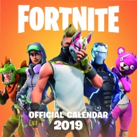 Fortnite Official Calendar 2019 Box Art