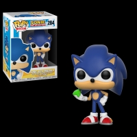 Funko POP! Games: Sonic the Hedgehog - Sonic with Emerald Box Art