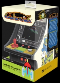 Galaxian (My Arcade Micro Arcade) Box Art