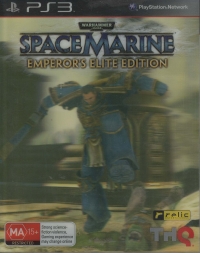 Warhammer 40,000: Space Marine - Emperor's Elite Edition Box Art