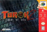 Turok 2: Seeds of Evil (black cartridge) Box Art