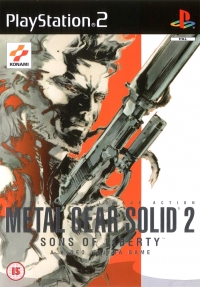 Metal Gear Solid 2: Sons of Liberty [UK] Box Art