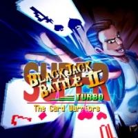 Super Blackjack Battle II - Turbo Edition - The Card Warriors Box Art